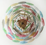 Murano Disc Chandelier Arlecchino 87