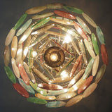 Murano Disc Chandelier Arlecchino 87