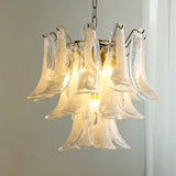 Murano Glass Petal Chandelier