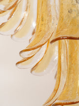 Murano Glass Petal Chandelier