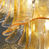 Murano Glass Petal Chandelier