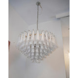 Murano Glass Petal Chandelier