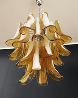 Murano Glass Petal Chandelier 26