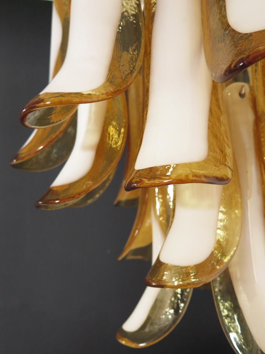 Murano Glass Petal Chandelier 26