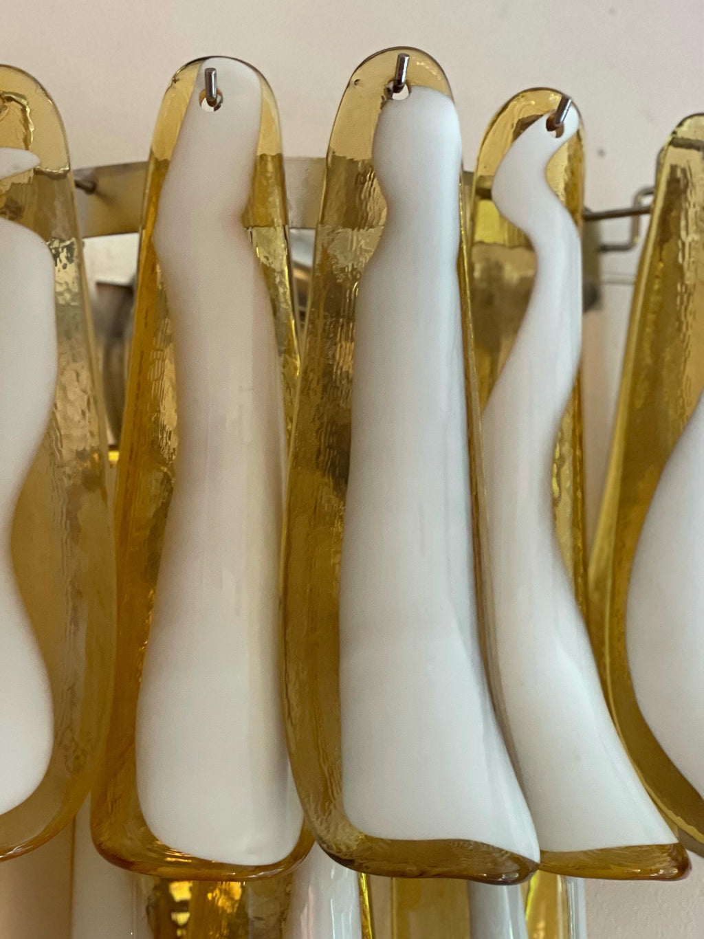 Murano Glass Petal Chandelier 26