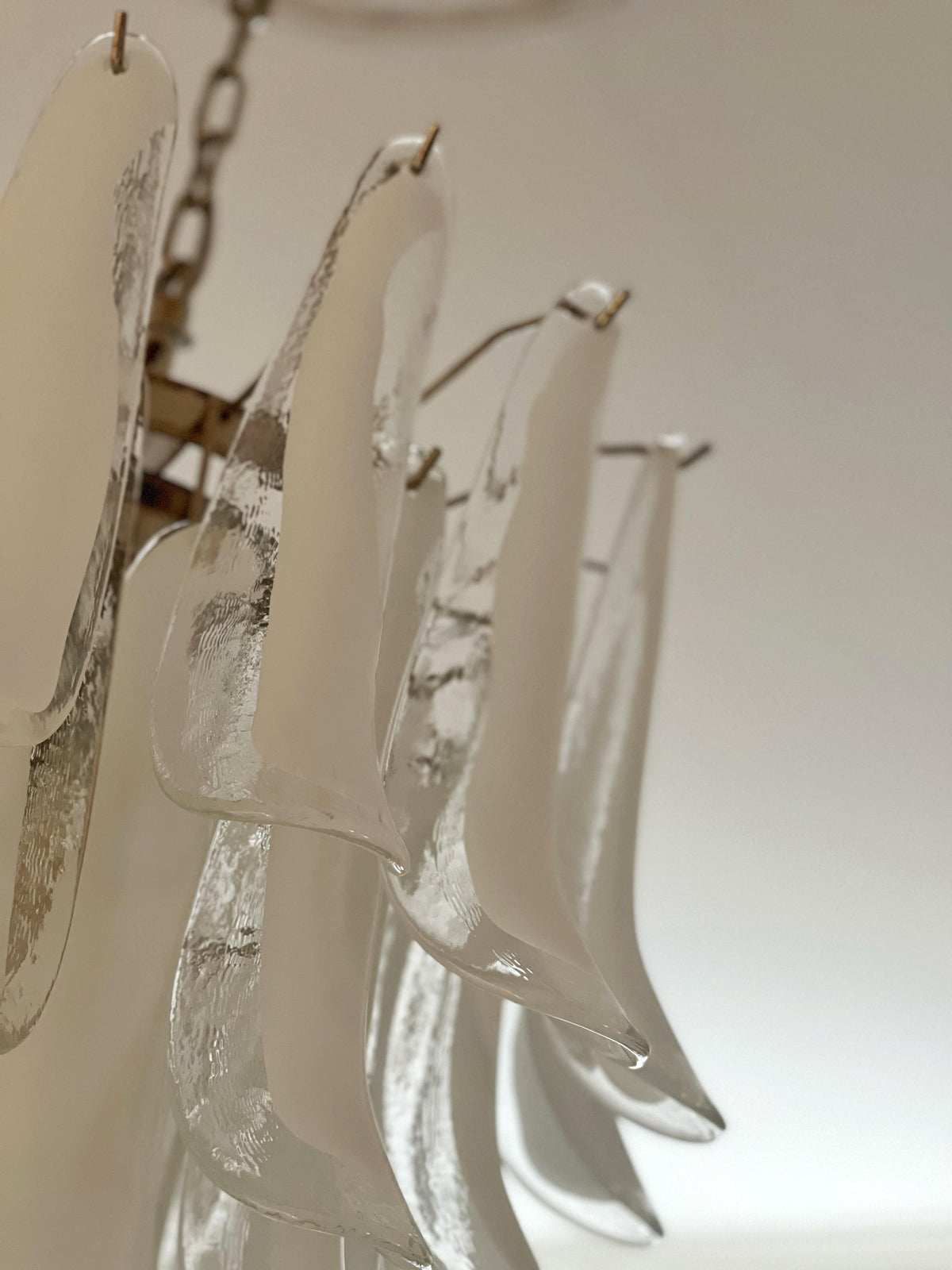 Murano Glass Petal Chandelier 26
