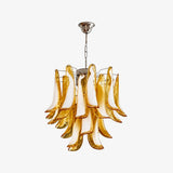 Murano Glass Petal Chandelier 26