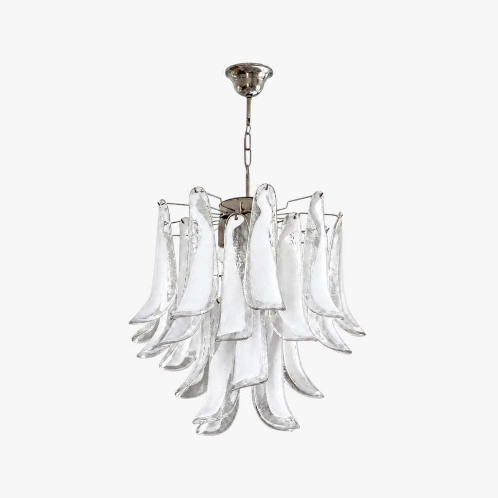 Murano Glass Petal Chandelier 26