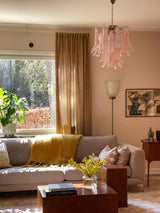 Murano Glass Petal Chandelier 26