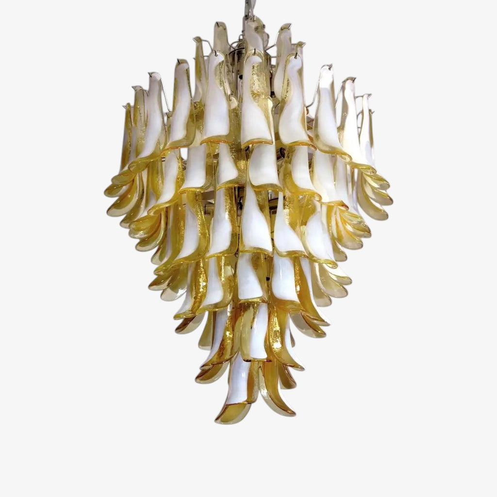 Murano Glass Petal Chandelier 85