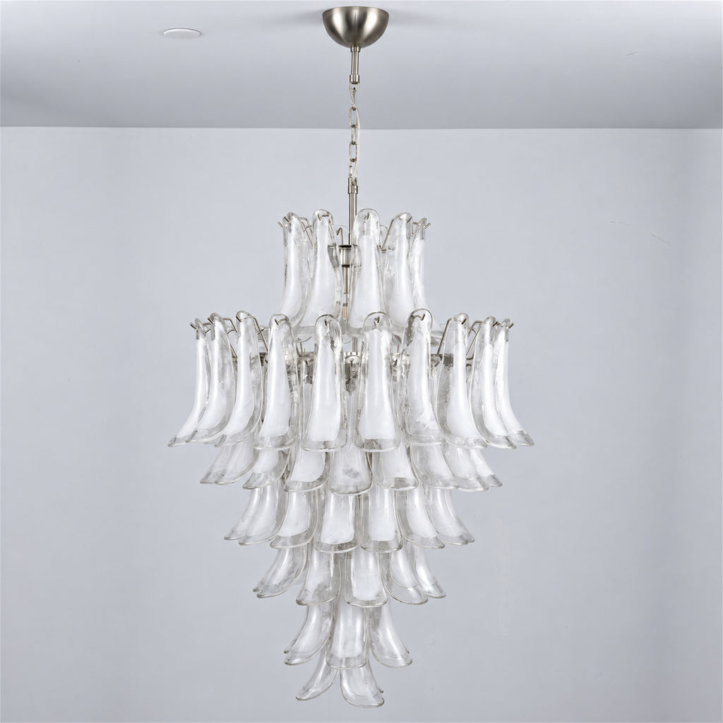 Murano Glass Petal Chandelier 85