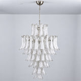 Murano Glass Petal Chandelier 85