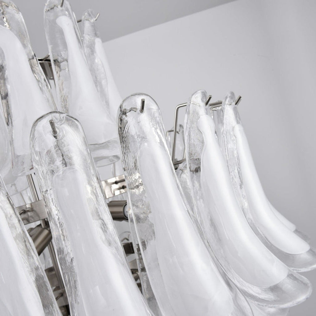 Murano Glass Petal Chandelier 85
