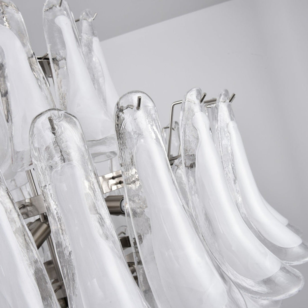 Murano Glass Petal Chandelier 85