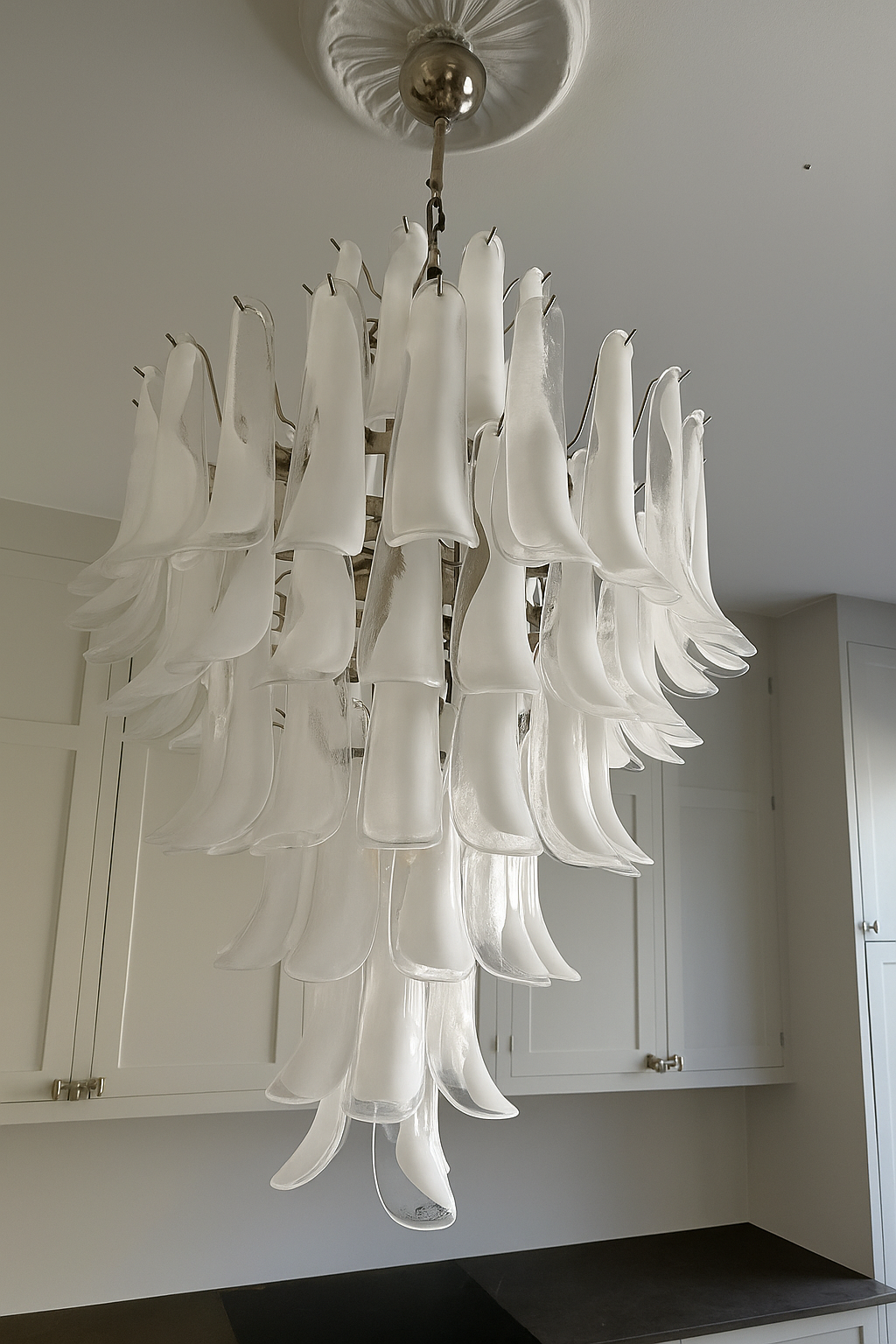 Murano Glass Petal Chandelier 85