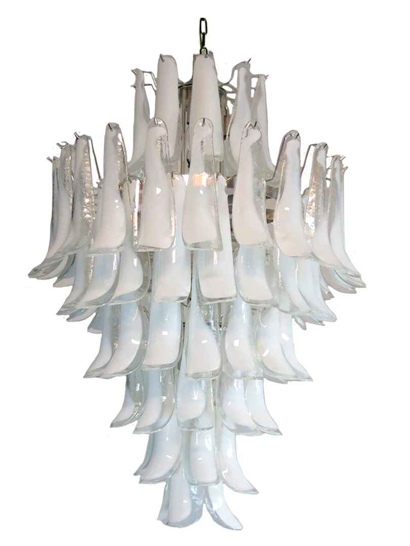 Murano Glass Petal Chandelier 85