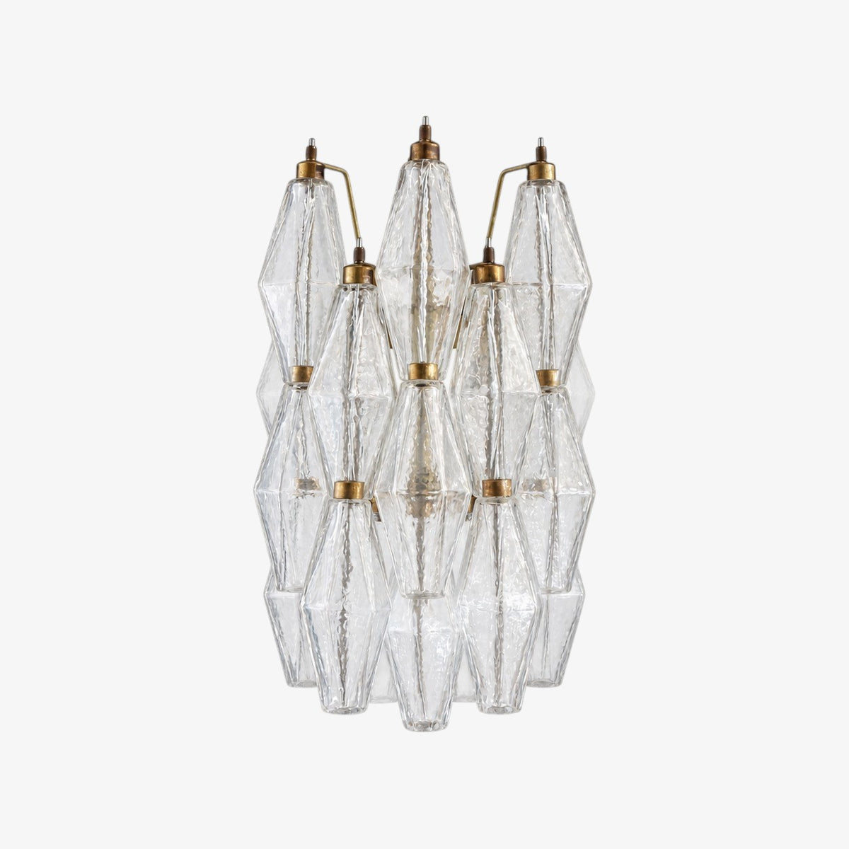 Murano Glass Poliedri Sconce 16