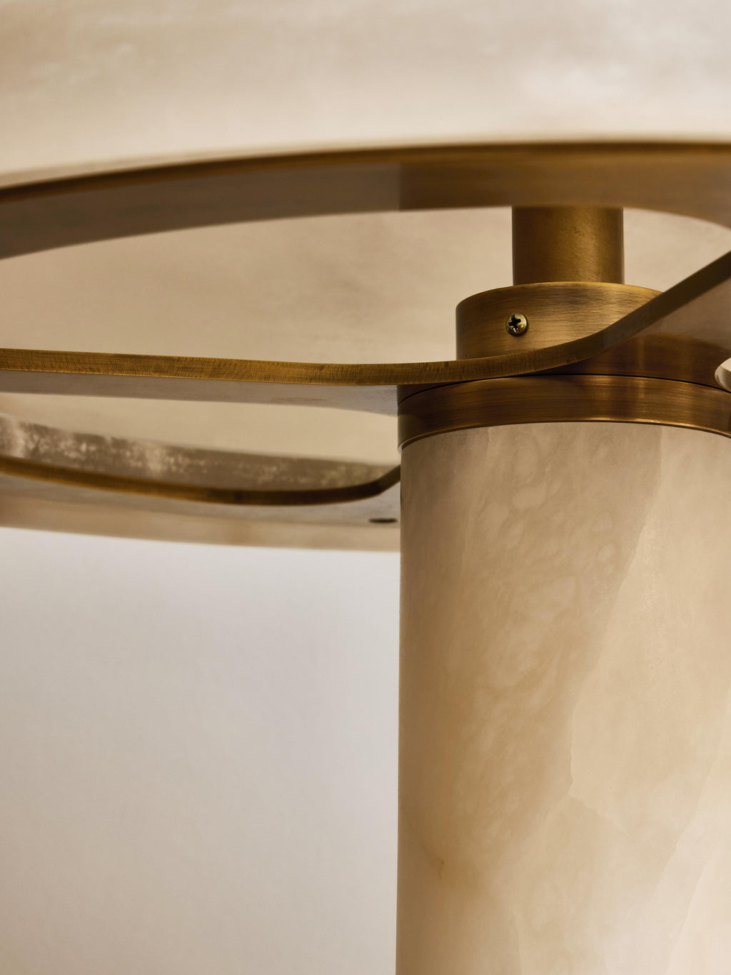 Mushroom Alabaster Floor Lamp