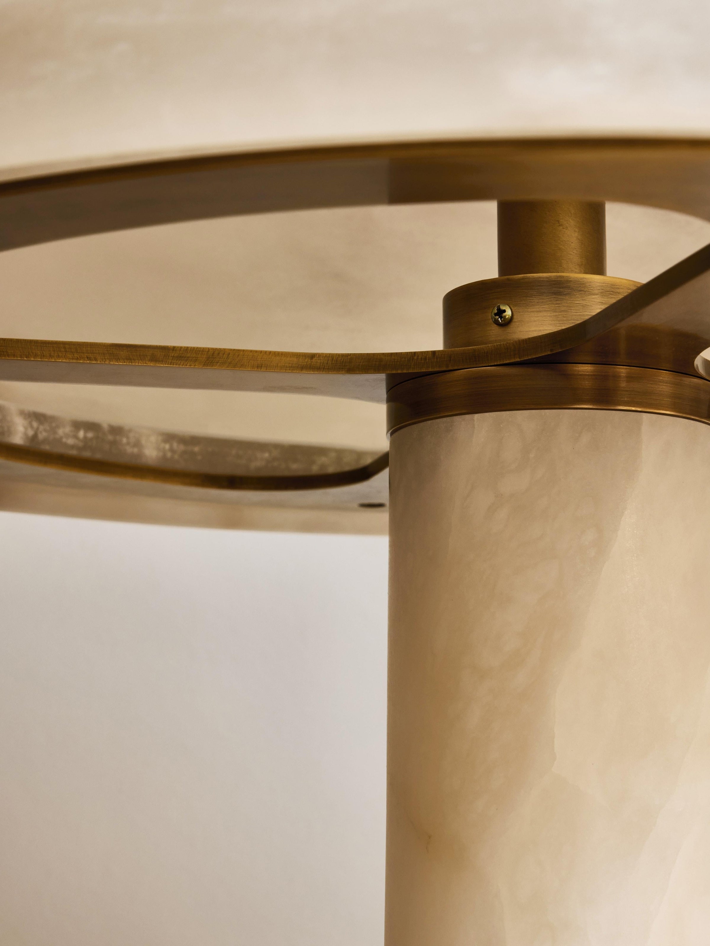 Mushroom Alabaster Floor Lamp