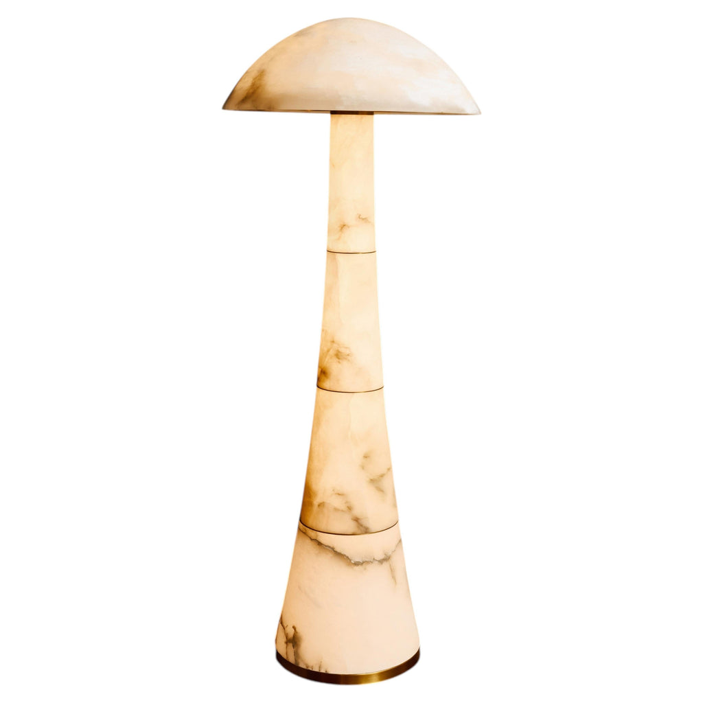 Mushroom Alabaster Floor Lamp
