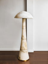 Mushroom Alabaster Floor Lamp