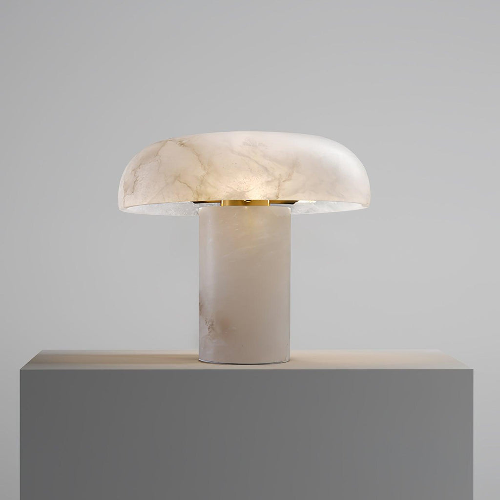 Holey Alabaster Table Lamp