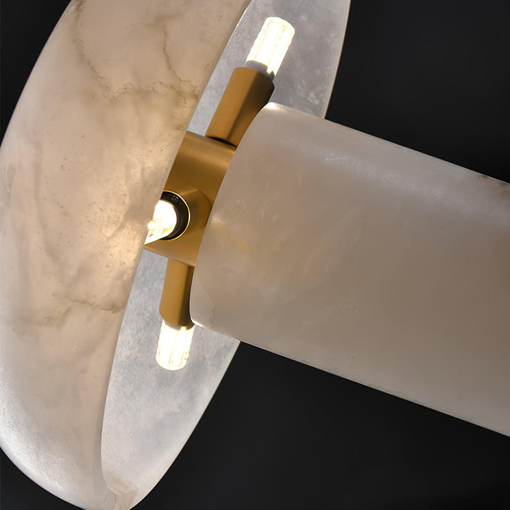 Holey Alabaster Table Lamp