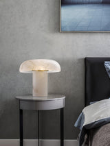 Holey Alabaster Table Lamp