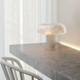 Holey Alabaster Table Lamp