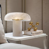 Holey Alabaster Table Lamp