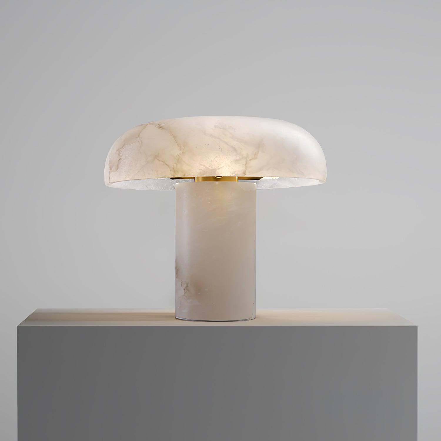 Holey Alabaster Table Lamp