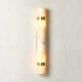 Natalia Onyx and Brass Wall Sconce