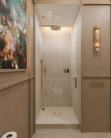 Natalia Onyx and Brass Wall Sconce