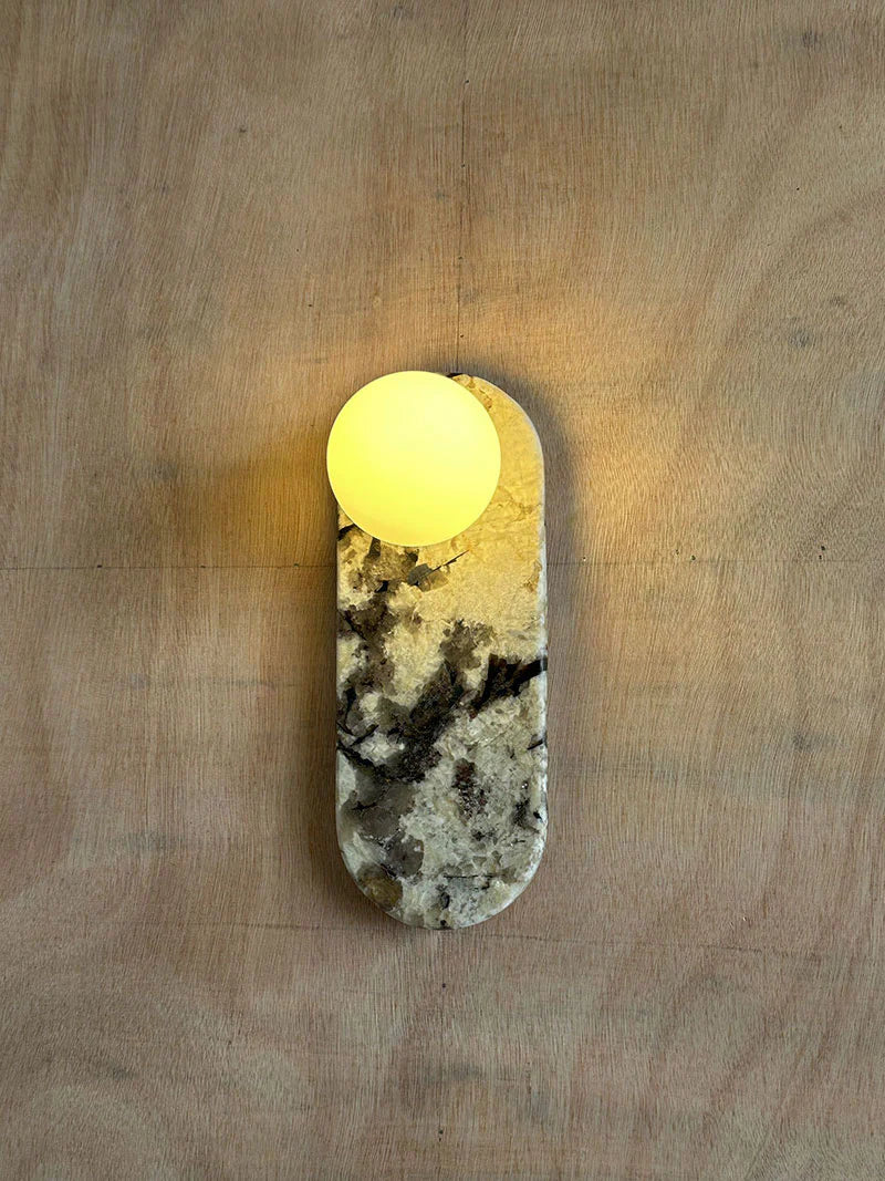 Natural Marble Sconce Collection