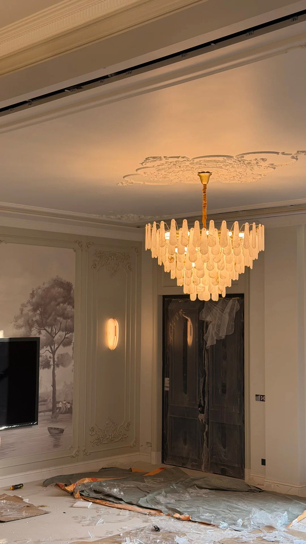 Nora Alabaster Chandelier