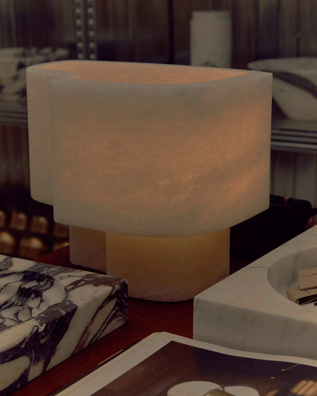 Offset Table Lamp
