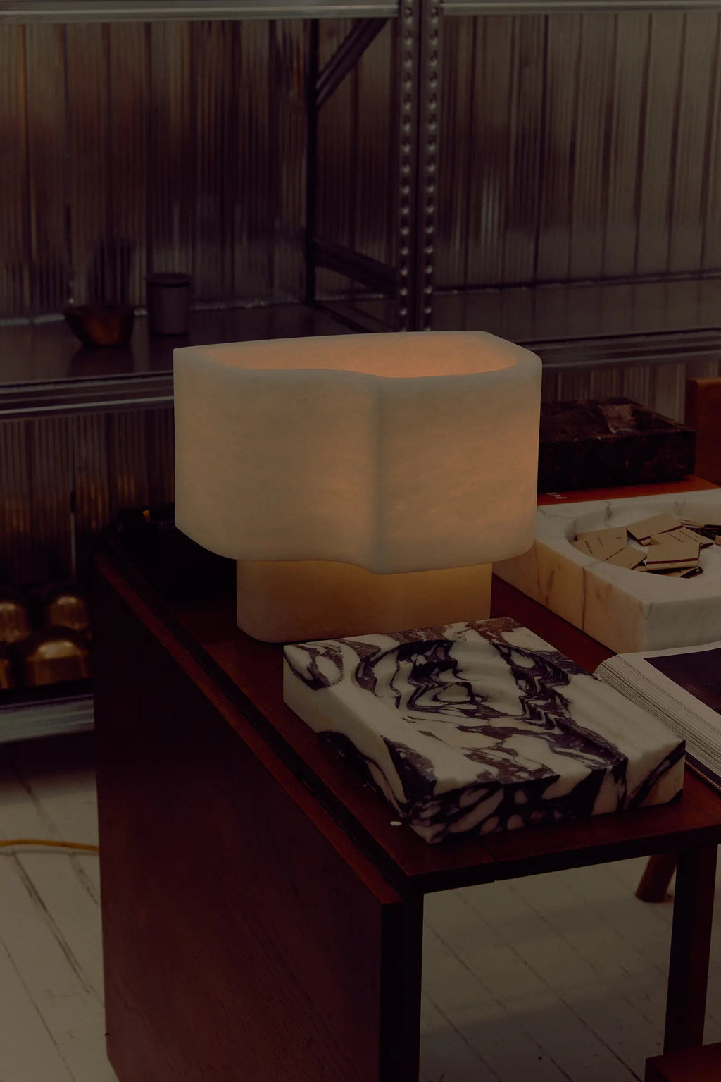Offset Table Lamp