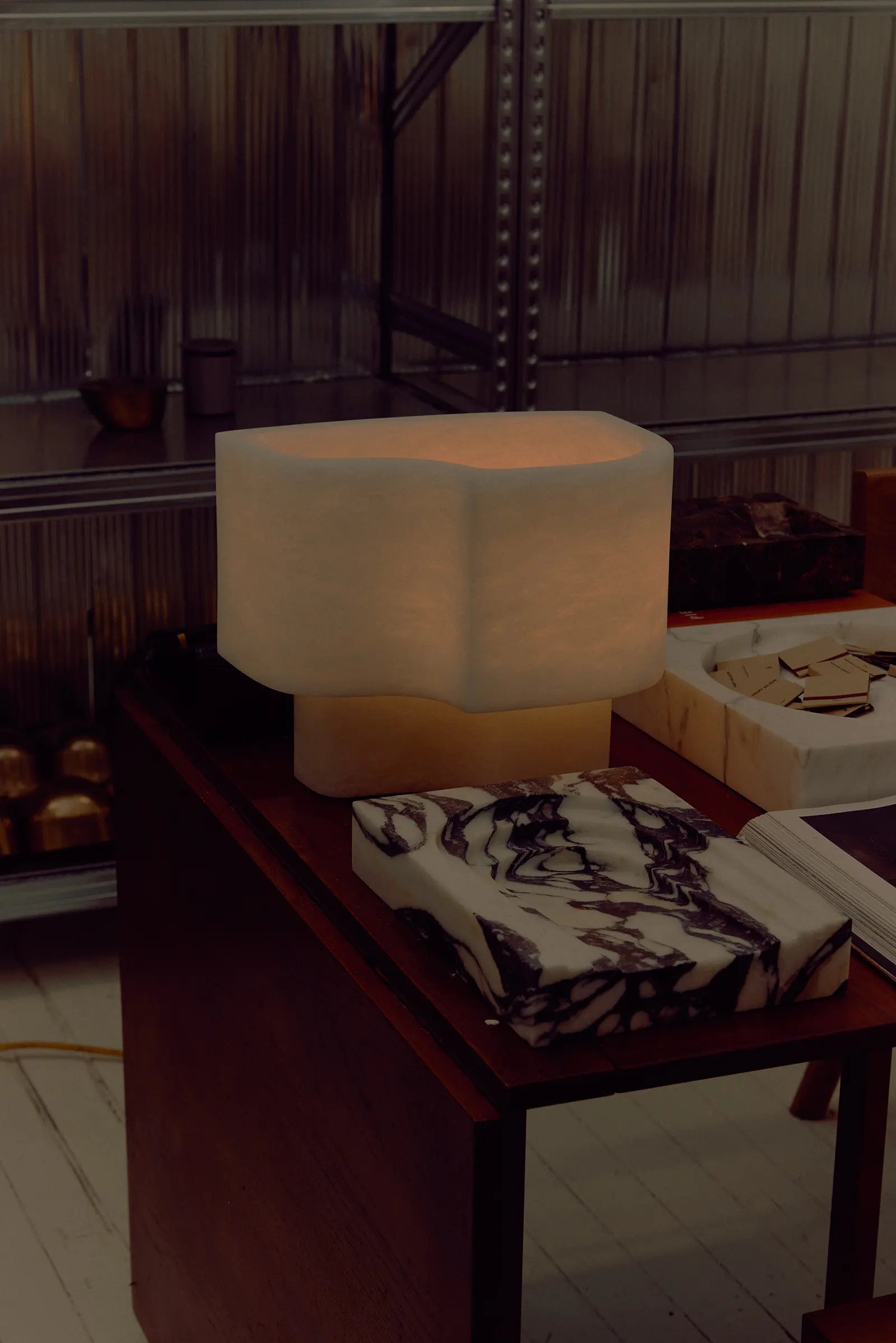 Offset Table Lamp