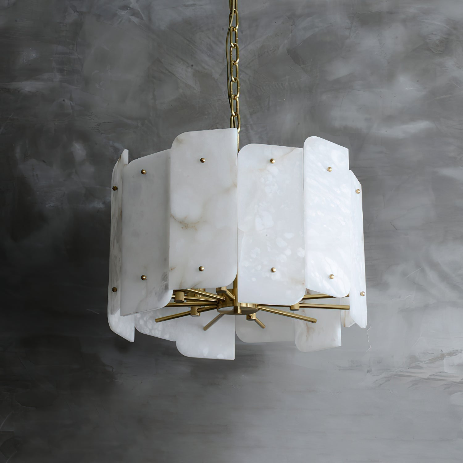 Onie Alabaster Chandelier