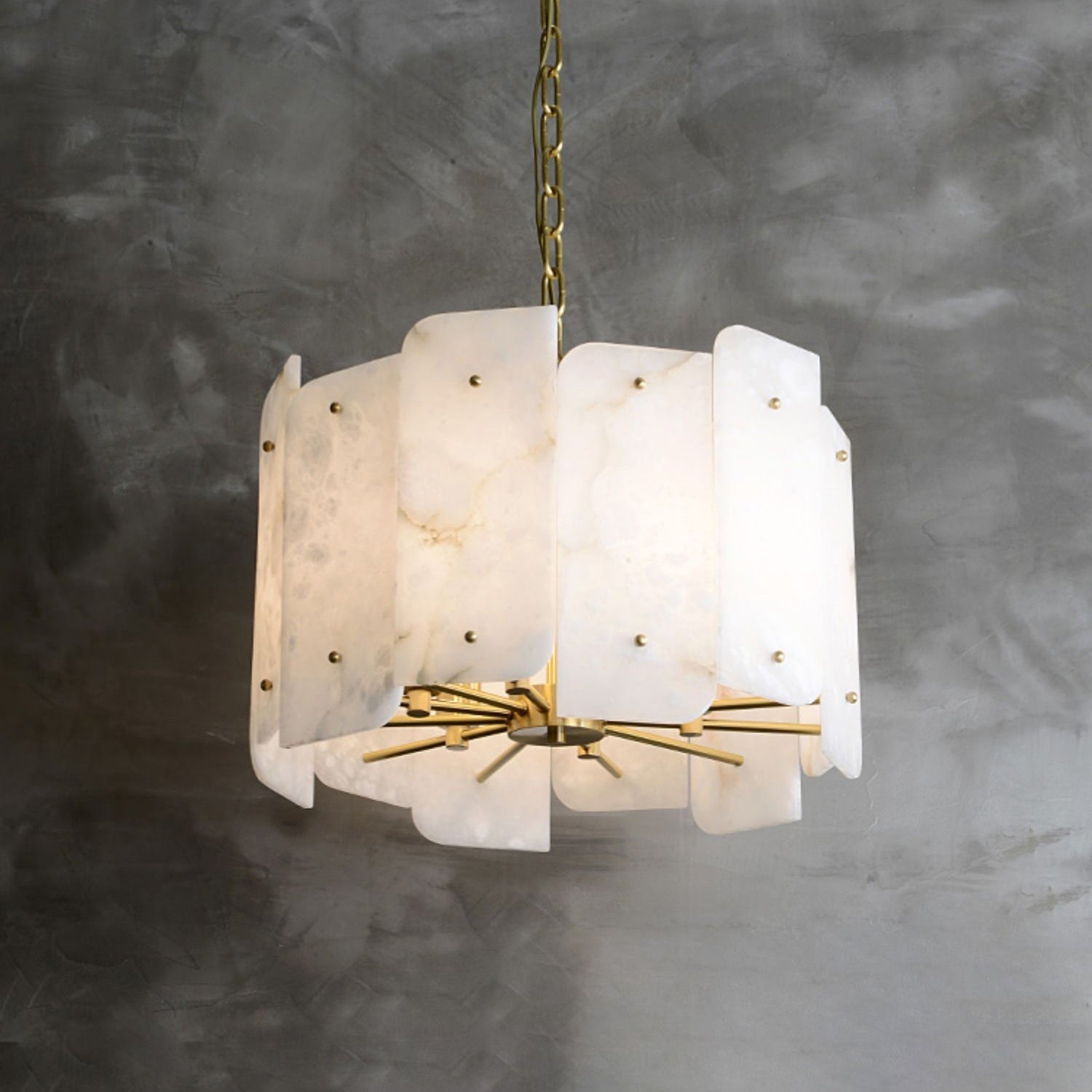 Onie Alabaster Chandelier