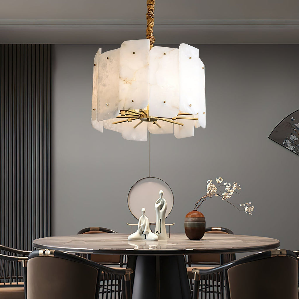 Onie Alabaster Chandelier