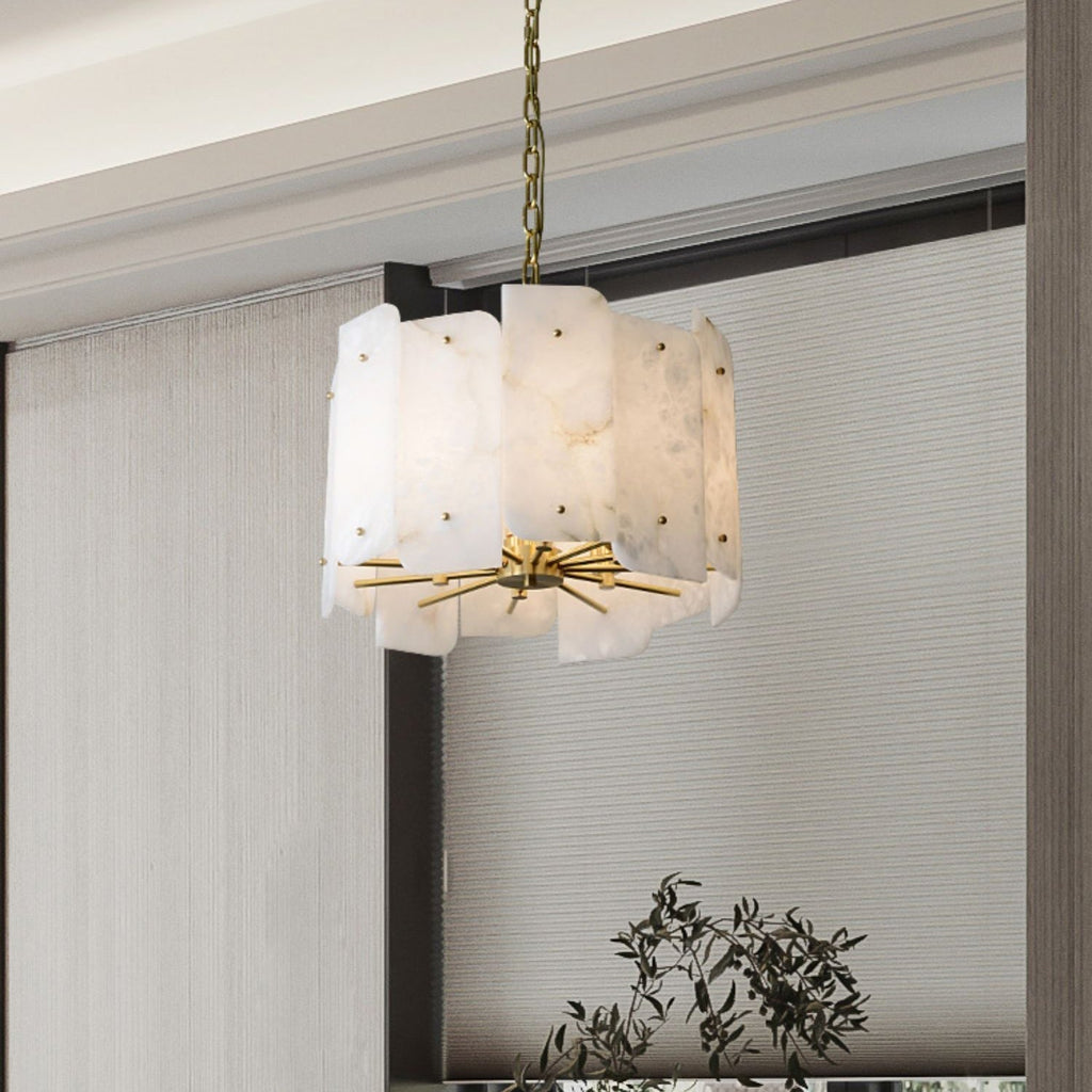 Onie Alabaster Chandelier