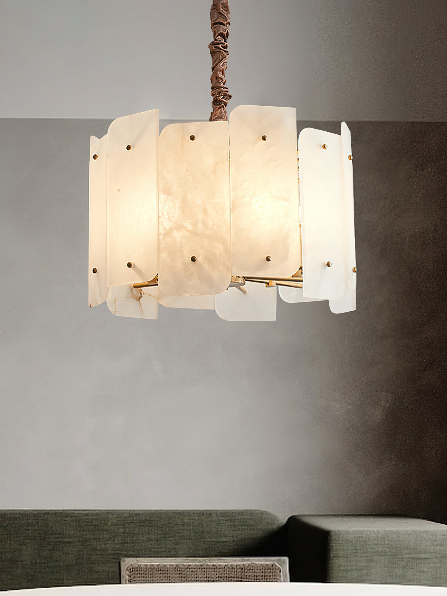 Onie Alabaster Chandelier