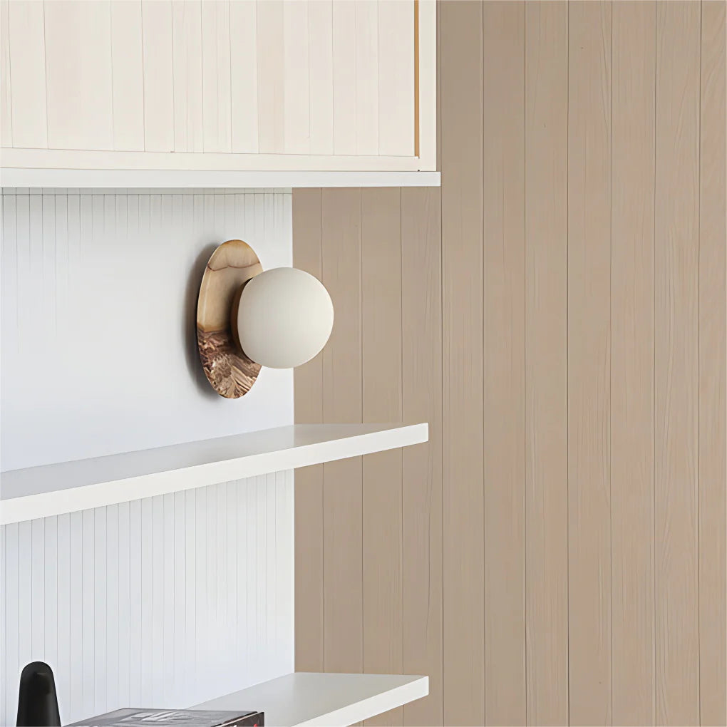 Onyx Krema Wall Lamp