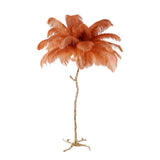 Fero Ostrich Feather Floor Lamp