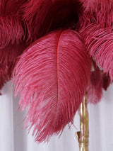 Fero Ostrich Feather Floor Lamp