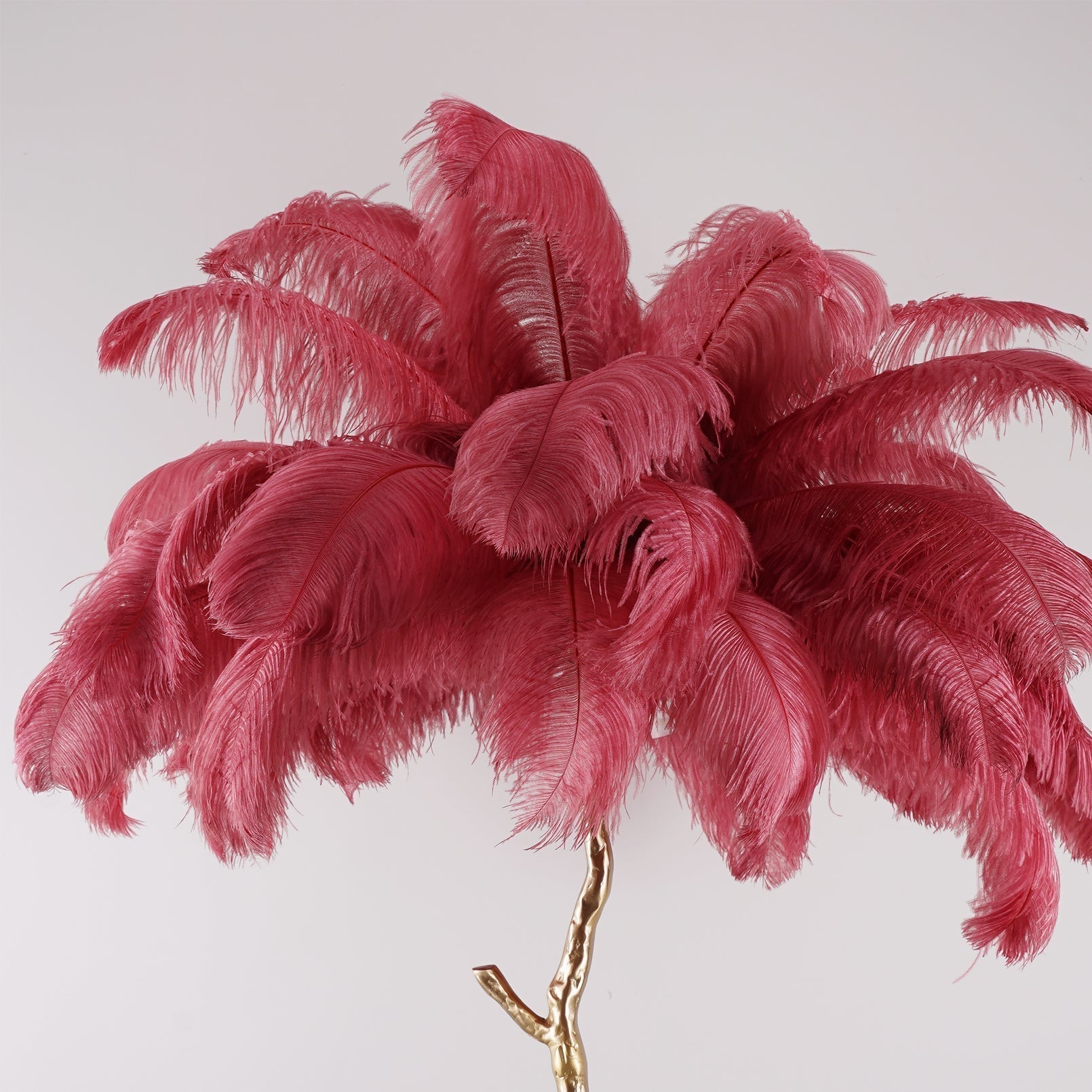 Fero Ostrich Feather Floor Lamp