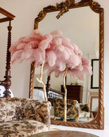 Fero Ostrich Feather Floor Lamp
