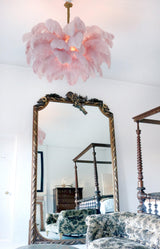 Fero Ostrich Feather Chandelier