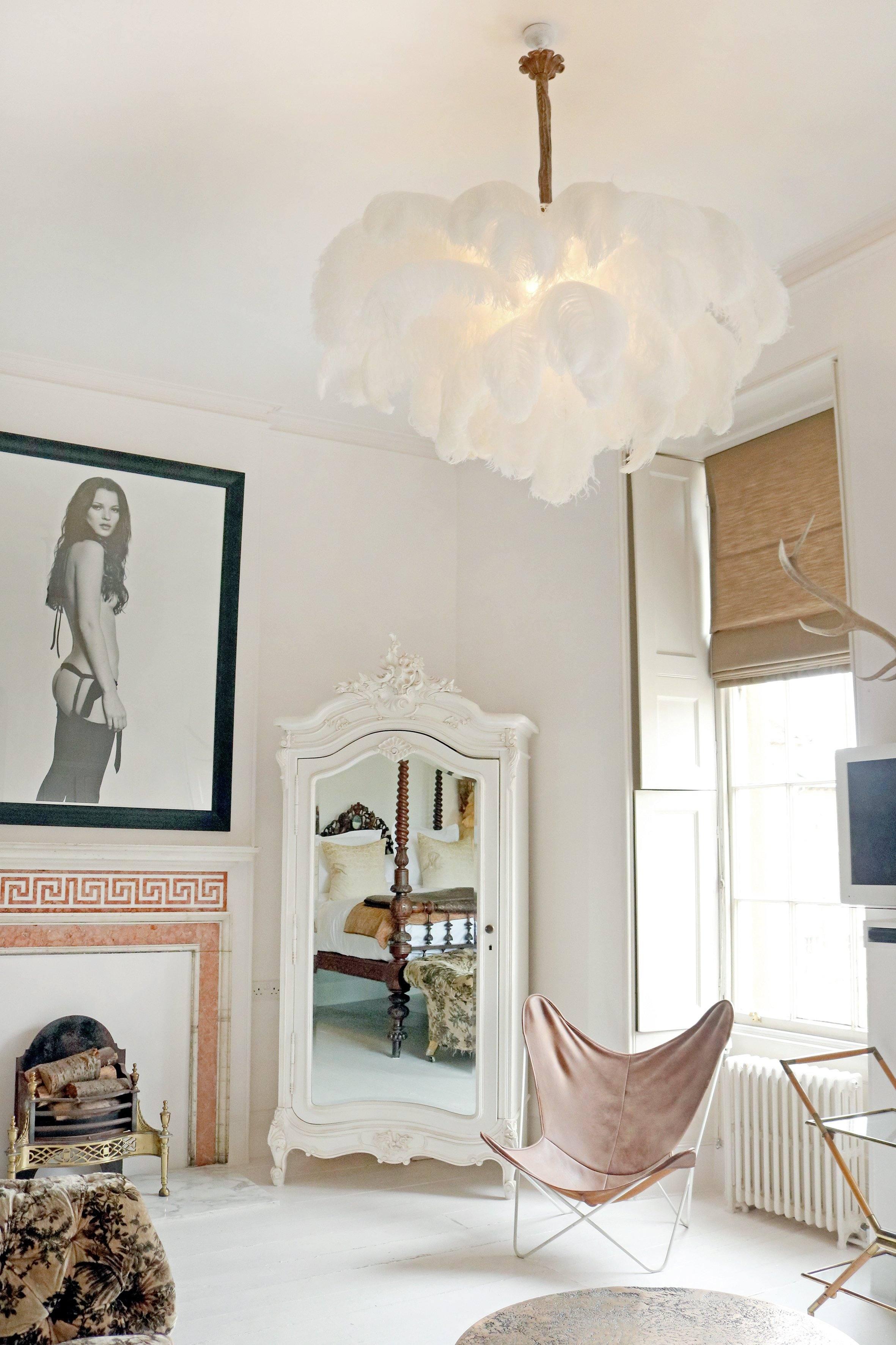 Fero Ostrich Feather Chandelier